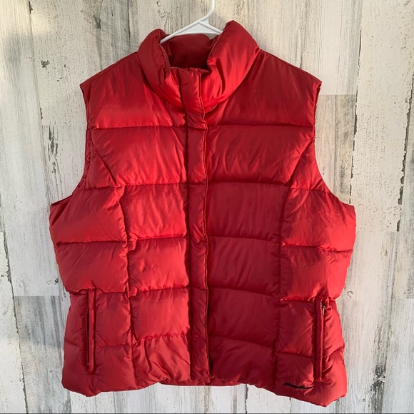 Eddie Bauer Jackets & Blazers - Eddie Bauer Women’s Premium Goose Down Puffer Vest Medium Weight